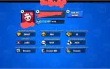 CONTA BRAWL STARS- 43/44- SEM RUFFUS 28k