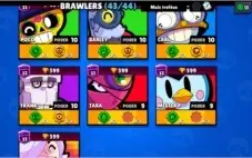 CONTA BRAWL STARS- 43/44- SEM RUFFUS 28k