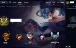 Conta lol Diamante V League of Legends
