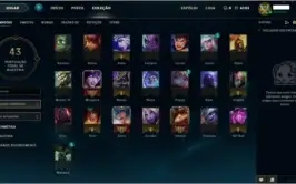 Conta lol Diamante V League of Legends