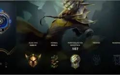 Conta ouro 4 flex 60 pdl / 8 skins / Nivel 56