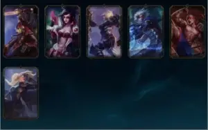 Conta ouro 4 flex 60 pdl / 8 skins / Nivel 56