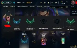 ⭐Conta Lol Full Champs | Lvl 520 | 196 Skins | 3 Ultimates ⭐