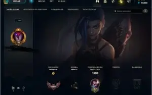 CONTA LOL LV 192 48K DE EA E SKINS