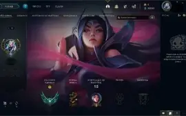 Conta de LOL (Platina 2), MMR buffado