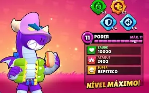 Conta Brawl Stars Com 6 Brawlers Max! Contendo 11500 Troféus