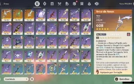 GENSHIN IMPACT - AR56 , 13T5, Xiao + Bis + Venti + Shongun +