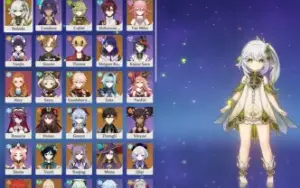 Conta Genshin Com 14 Personagens 5 Estrelas Ar 58