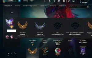 Ouro 2 com 150 Champs e 155 Skins ( MID / JG )