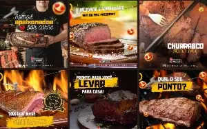 Pack Artes Canva Churrascaria 40 Temas Editáveis