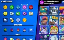 CONTA BRAWL STARS COM MAIS 30k troféus e várias skins