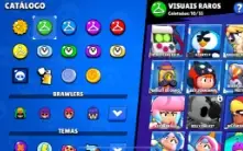CONTA BRAWL STARS COM MAIS 30k troféus e várias skins