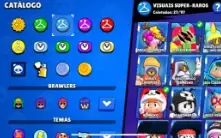 CONTA BRAWL STARS COM MAIS 30k troféus e várias skins