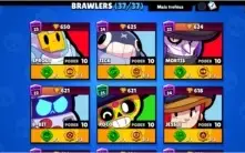 Conta Brawl Stars Full Brawlers no full Brawl Pass On
