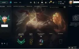 Conta esmeralda 4 com Lee Sin Punhos Divinos