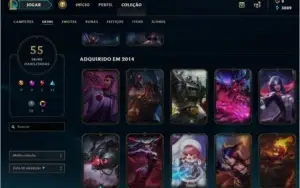 vendo conta de lol