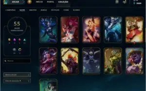 vendo conta de lol
