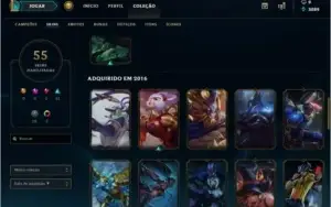 vendo conta de lol