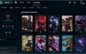 vendo conta de lol