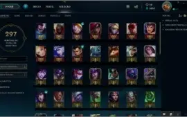 Conta LEAGUE OF LEGENDS level38  PRATA - 80 Campeões