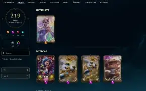 Conta Antiga! Hand Lv - 219 Skins - Todos Champs Unranked