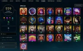 Conta Antiga! Hand Lv - 219 Skins - Todos Champs Unranked