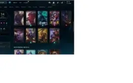 Conta league of legends platina 3 com 34 skins