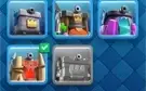 CONTA CLASH ROYALE LIGA 3 ✅ (1049 GEMAS) COM 3 PASSES