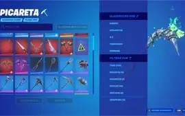 CONTA FORTNITE ( MINTY, GLOW E SALVE O MUNDO ANTIGO)