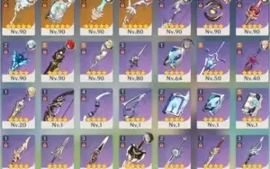 Genshin AR55 - 5* & 4*C6