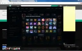 CONTA DIAMANTE 5 S7. 93 champs 49skin ativa desde a season 3