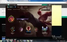 CONTA DIAMANTE 5 S7. 93 champs 49skin ativa desde a season 3