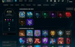 Conta 278 Skins, Diamante 4 - League of Legends
