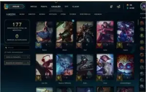 Conta LOL 55 Skins raras