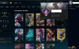 Prata 2 com 187 skins
