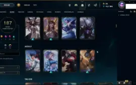 Prata 2 com 187 skins