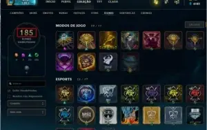 Conta League of Legends Completa Season atual UNRANKED