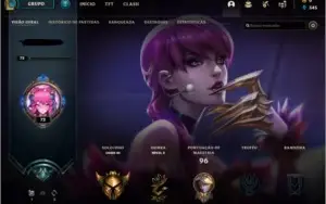 CONTA GOLD várias skins