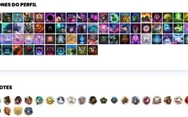 Conta prata 4 com 42 Champs e 20 Skins