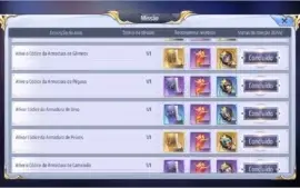 Conta Nível 51 Server 127 com Tanatos, Hashun e Sapuris, VEM
