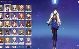 Conta Genshin Impact 12 Personagens e 8 Armas 5*!!!