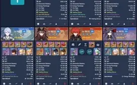 Conta Genshin Impact 12 Personagens e 8 Armas 5*!!!