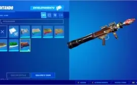 Conta Fortnite PC - Passe Season 4 Capitulo 1 completo