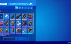Conta Fortnite PC - Passe Season 4 Capitulo 1 completo