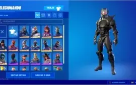 Conta Fortnite PC - Passe Season 4 Capitulo 1 completo