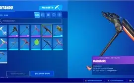 Conta Fortnite PC - Passe Season 4 Capitulo 1 completo