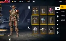 VENDO CONTA FREE FIRE NIVEL 66 SUPER GEMADA