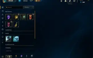 Unranked com 30 Champs e 1 Skin