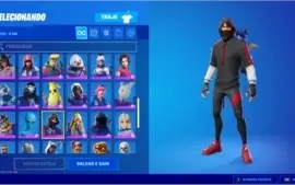 CONTA FORTNITE IKONIK E TODAS SKINS TWITCH PRIME E DANÇA