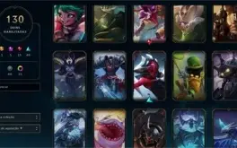 CONTA LOL 6 ANOS 130 SKINS UNRANKED + WILD RIFT ESMERALDA 1